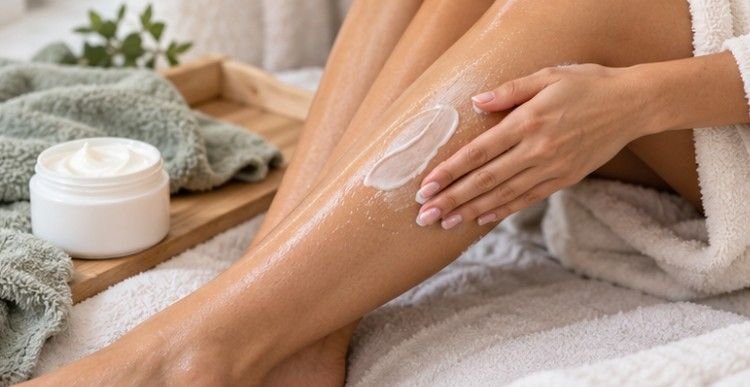 Never Shave Dry Legs